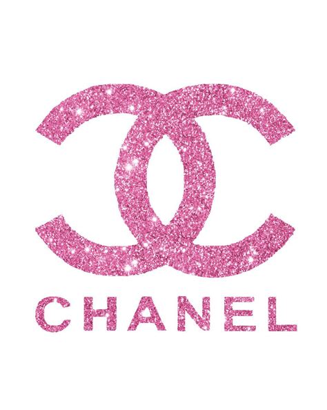 pink Chanel logo